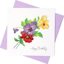 Happy Birthday Quilled Greeting Card