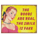 Coyote metalen plaque