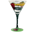 Cabitini Hand-Painted Martini Glass