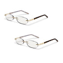 Georgina Rimless Reader Glasses
