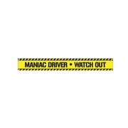 Maniac Driver Watch Out Decorative Tape