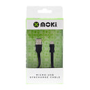 Moki Micro-USB SynCharge Cable 90cm