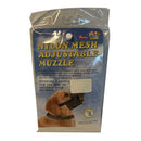 Nylon Dog Muzzle with Velcro and Mesh Sides