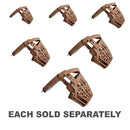 Plastic Dog Muzzle with Leather Straps