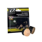 Alliance Pool Cue Spare Screw-in Tips 10mm (Pack of 6)