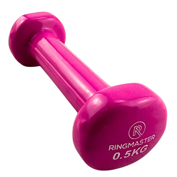 Ringmaster PVC Vinyl Coated Dumbbell 500g