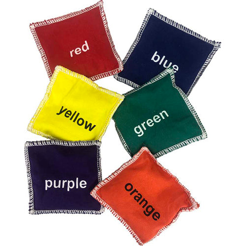 Alliance Colours Cotton Bean Bags Set (Set of 6)
