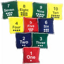 Alliance Numbers 1 to 10 Cotton Bean Bag Set