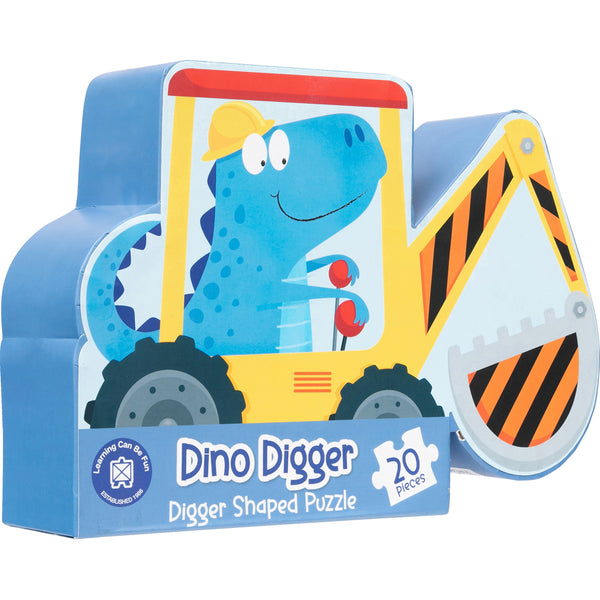Learning Can Be Fun Dino Digger: Digger Shaped Puzzle