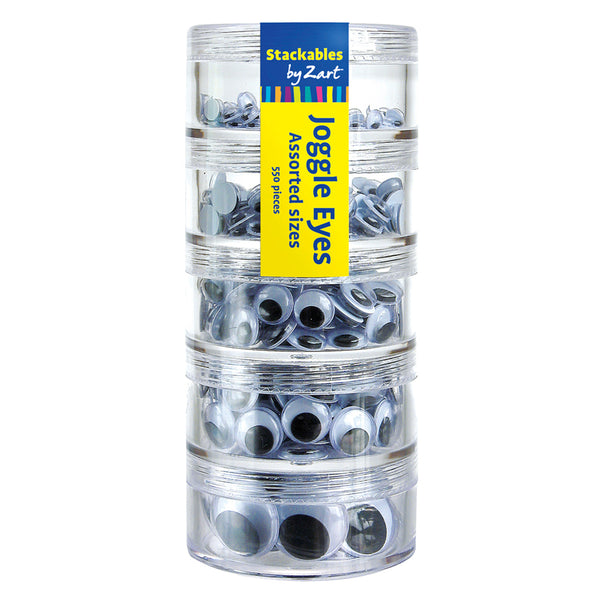 Stackable Joggle Eyes 550pk