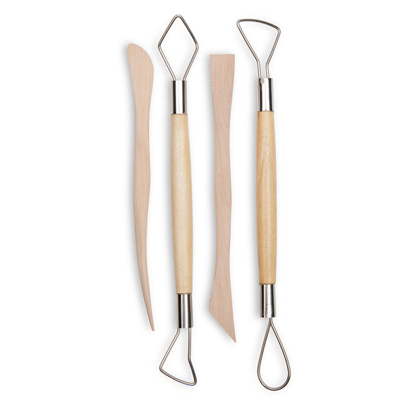 Clay and Dough Modelling Tools (Pack of 4)