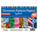 Creative School Supply Pattern Papers A4 40pk