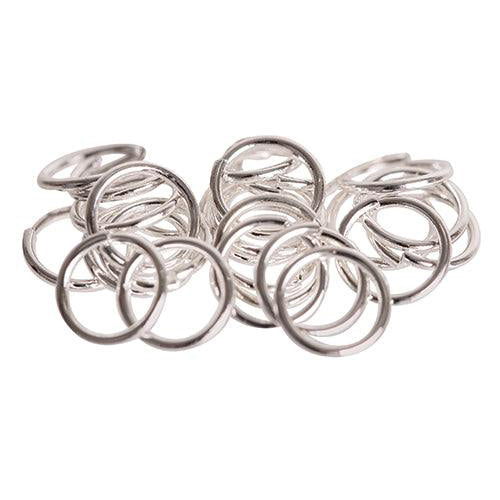 Stainless Steel Jump Rings 8mm 100pk