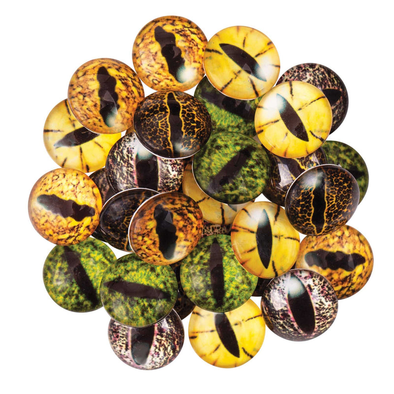 Reptile Snake Eyes 15mm 30pk