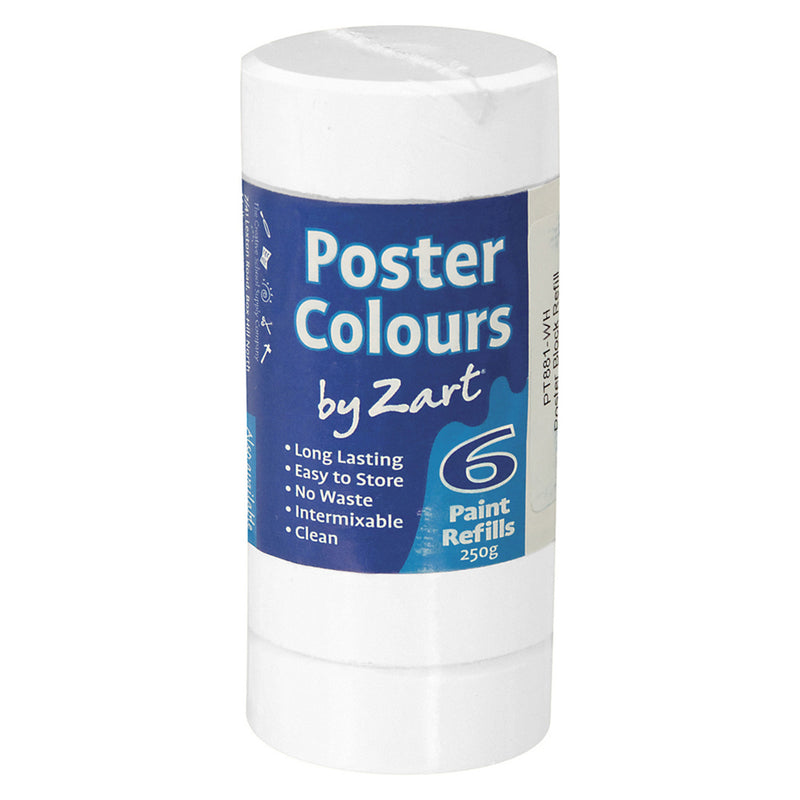 Zart Poster Colours Refill 6pcs
