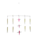 Teaser Bar met 8 inktvis en 3 vogel 90 cm