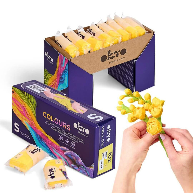 Sensory Art Air Clay Colours S 10pcs