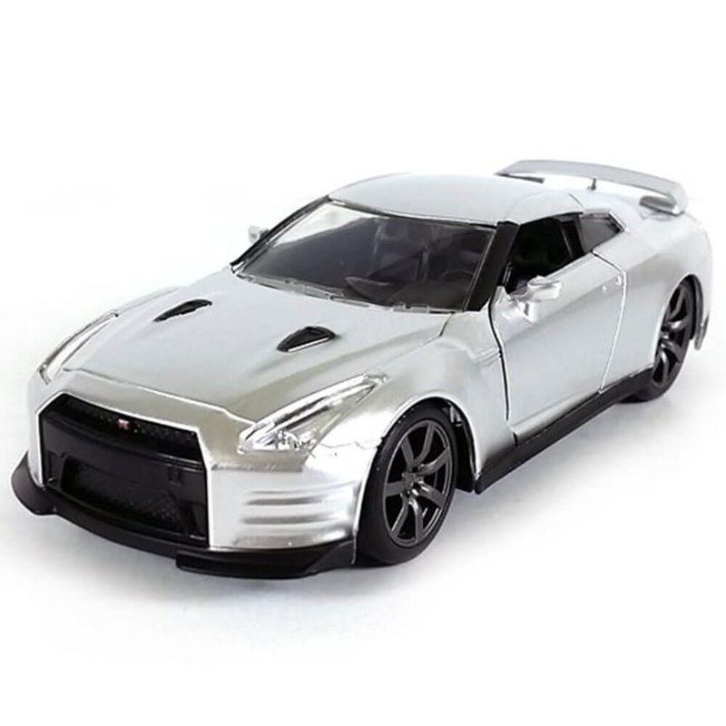 Fast and Furious 2009 Nissan GT-R Silver 1:32 Scale Ride