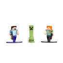 Minecraft Nano MetalFig 3-Pack