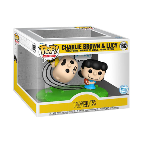 Peanuts Charlie Brown and Lucy US Exclusive Pop! Moment