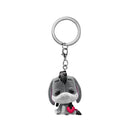 Winnie the Pooh Eeyore with Heart Flocked US Exclusive Pop! Keychain