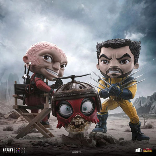 Deadpool, Wolverine & Headpool Minico Set