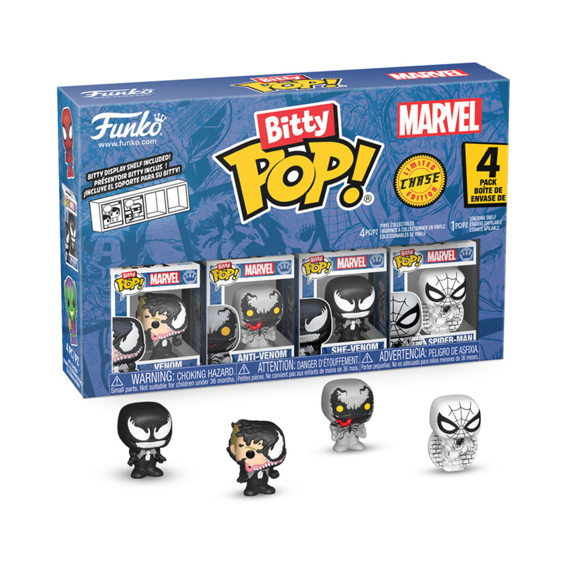 Spider-Man Venom  Bitty Pop! 4-Pack