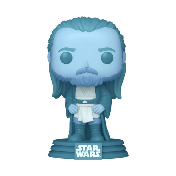 Star Wars Qui-Gon Jinn Force Ghost US Glow Pop! Vinyl