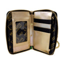 Hello Kitty 50th Anniversary Metallic Gold Zip Around Wallet