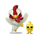 Rooster Fighter Keiji with Piyoko Pop! Vinyl