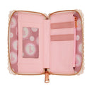 Disney Princess Floral Lace Zip Around Wallet