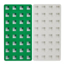 Plus-Plus BIG Baseplate (White & Green)