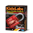 4M KidzLabs Giant Visible Padlock