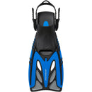 Crystal Adult Diving Fins (Blue/Black)