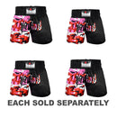 Morgan 50/50 Diabla Muay Thai Shorts (Pink)