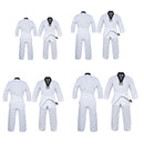 Yamasaki V2 Black V Neck Ribbed Taekwondo Uniform 8oz