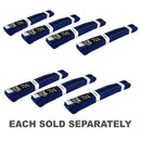 Yamasaki Coloured Martial Arts Belts with Black Stripe (Blue)