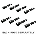 Yamasaki Deluxe Coloured Martial Arts Belts (Black)