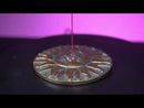 Brûleur d'encens visage soleil