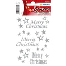 Herma Decor Merry Chrismtas Glittery Sticker