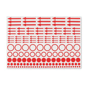 Leuchtturm Dots and Arrows Marking Sticker 10pk