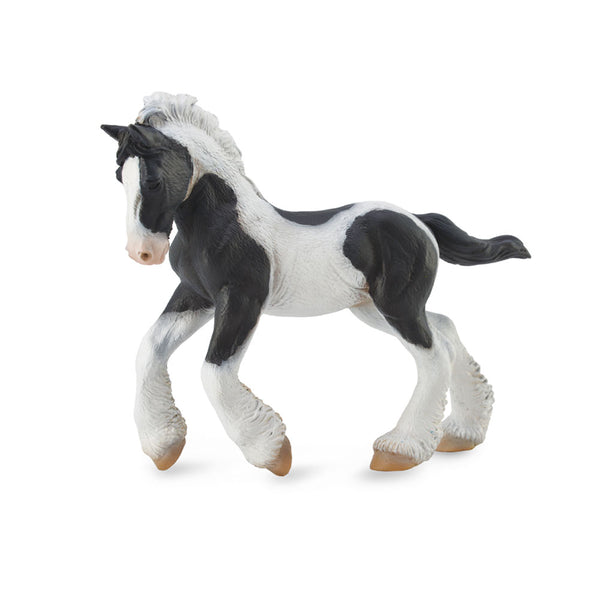 CollectA Gypsy Black & White Piebald Foal Figure (Medium)