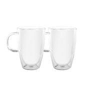 Avanti Caffee Manico Double Wall Glass (ensemble de 2)