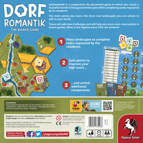 Dorfromantik The Boardgame Game