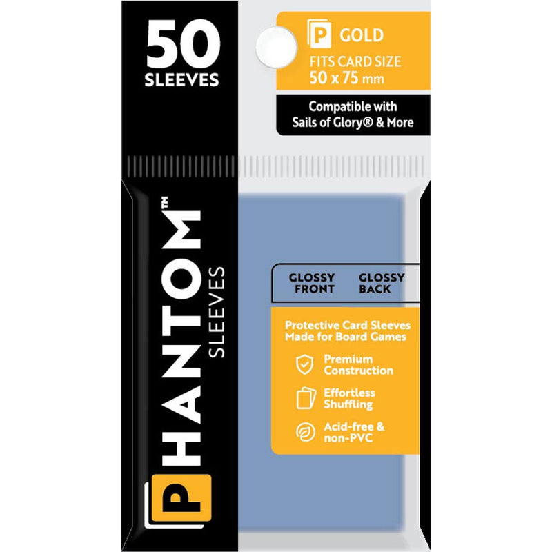 Gouden Phantom Sheeves 50 st (50x75mm)