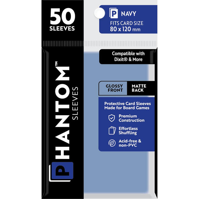 Navy Phantom Sheeves 50 st (80x120mm)