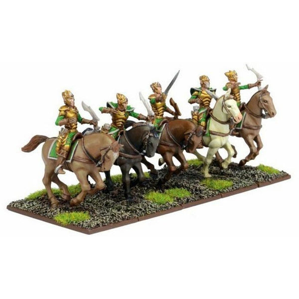 Kings of War Elf Silverbreeze Cavalry Troop Miniature