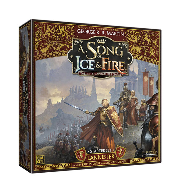 A Song of Ice and Fire TMG Lannister Starter Miniature Set
