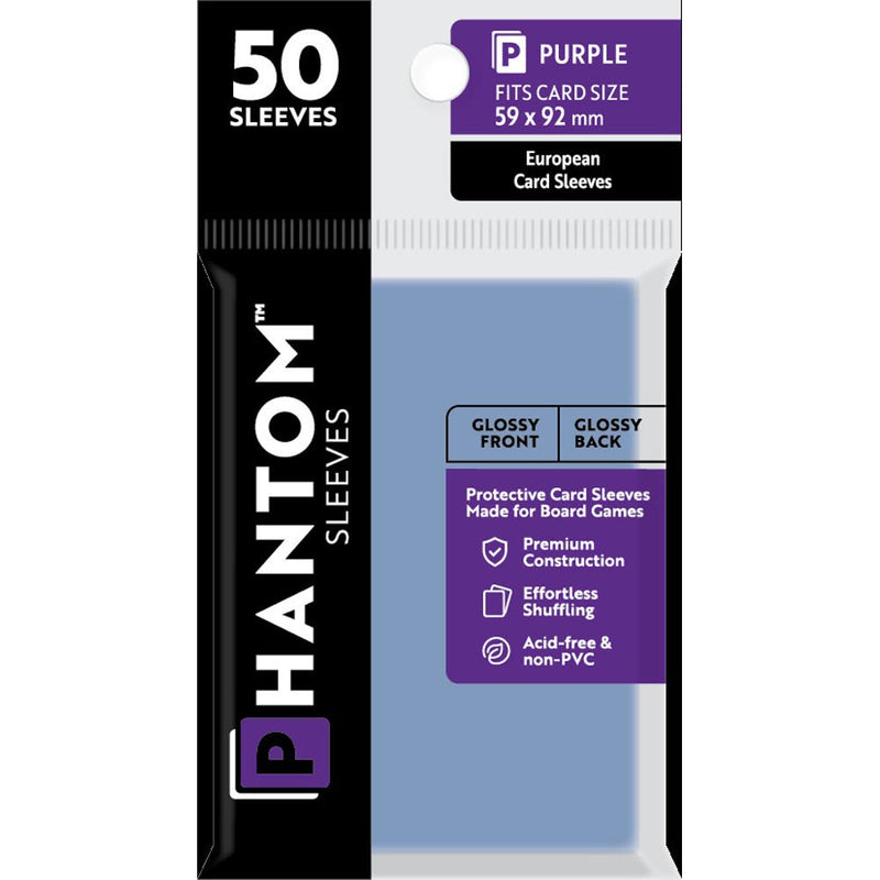 Purple Phantom Sheeves 50 stcs (59x92mm)