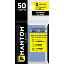 Gele fantoommouwen 50 stks (41x63 mm)